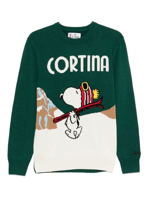 Maglia uomo girocollo Cortina Snoopy MC2 SAINT BARTH | HERONC01149I